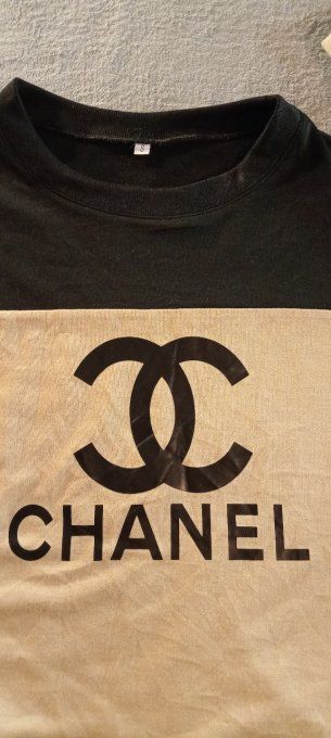 Sweat fin imitation CHANEL Taille S