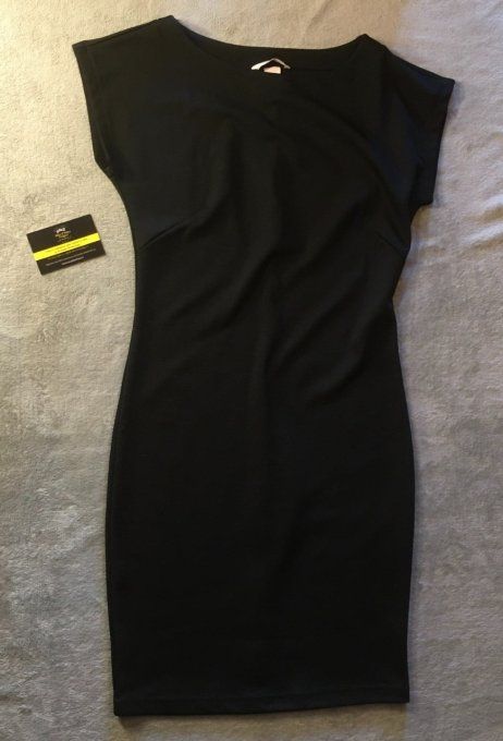Robe noire moulante H&M Taille S