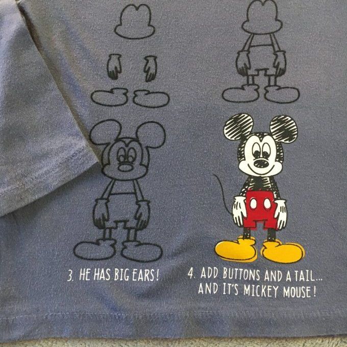 T-shirt manches longues Disney 24 mois