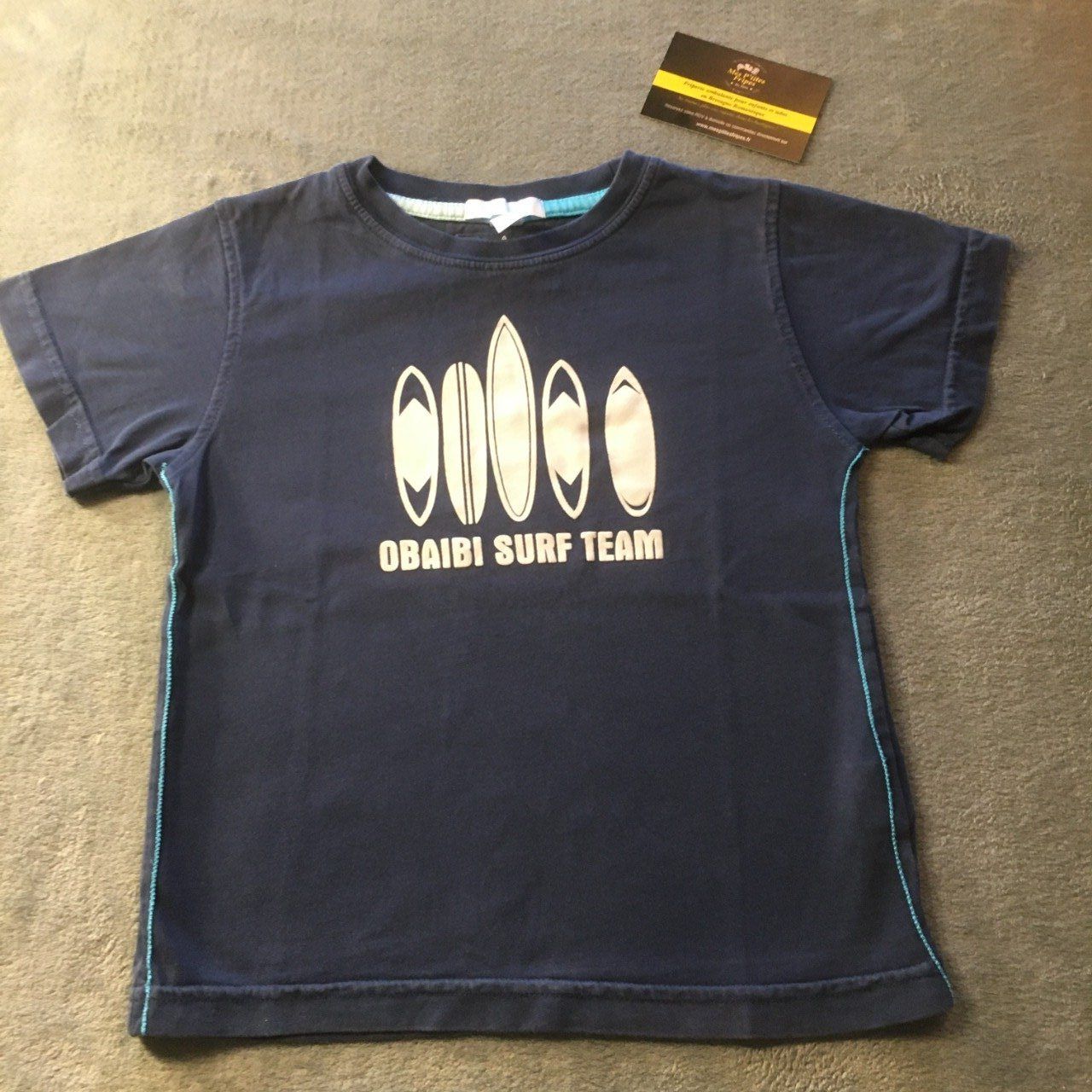 T-shirt manches courtes Obaibi 4 ans